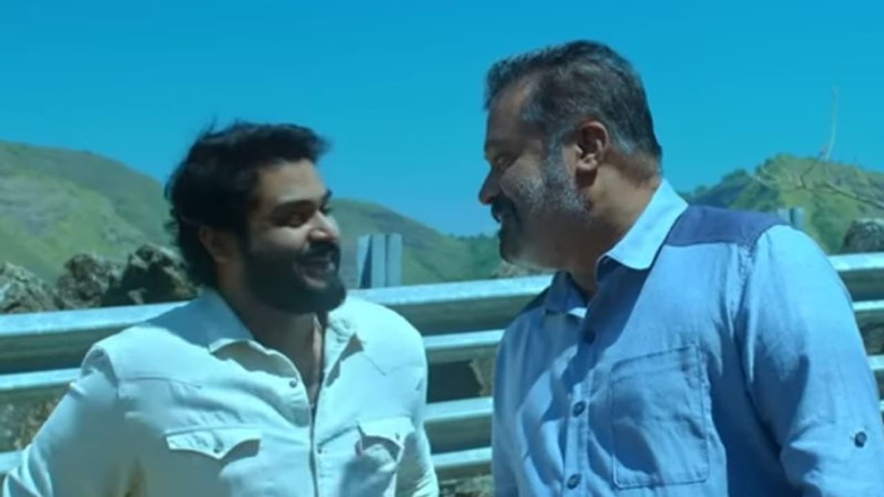 'നീ എന്റെ മോനാണെന്നൊരു സംശയം നിനക്കുമുണ്ടോ?', ഗോകുലുമൊന്നിച്ചുള്ള 'പാപ്പനി'ലെ രംഗം പങ്കുവെച്ച് സുരേഷ് ഗോപി