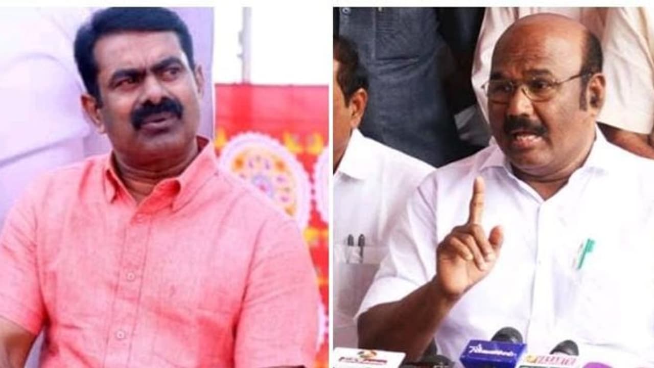 சீமானுக்கு வாய்க்கொழுப்பு அதிகம்.!அதிமுகவிடம் காட்டினால் கடுமையான விளைவுகளை சந்திக்க நேரிடம் ஜெயக்குமார் சீமானுக்கு வாய்க்கொழுப்பு அதிகம்.!அதிமுகவிடம் காட்டினால் கடுமையான விளைவுகளை சந்திக்க நேரிடம் ஜெயக்குமார்