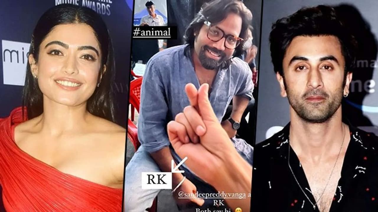 Ranbir Kapoor copies Rashmika Mandanna's style; here's what he did Ranbir Kapoor copies Rashmika Mandanna's style; here's what he did