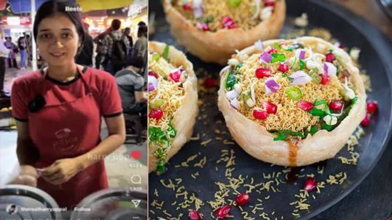 പഠിക്കാൻ പണം വേണം, ജോലി ഉപേക്ഷിച്ച് ചാട്ട് വിൽപ്പന തുടങ്ങി യുവതി