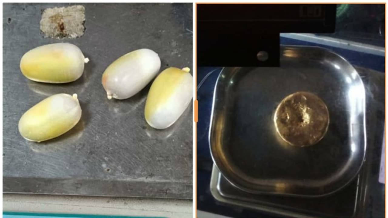 മലദ്വാരത്തിൽ ഒളിപ്പിച്ച് സ്വർണ്ണക്കടത്ത്, കരിപ്പൂരിൽ രണ്ട് പേർ പിടിയിൽ മലദ്വാരത്തിൽ ഒളിപ്പിച്ച് സ്വർണ്ണക്കടത്ത്, കരിപ്പൂരിൽ രണ്ട് പേർ പിടിയിൽ