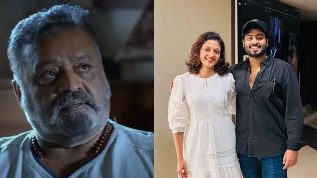 'പാപ്പനെ' അഭിമാനം കൊള്ളിച്ച വിൻസി മോൾ; നീത പിള്ളക്കൊപ്പമുള്ള ചിത്രവുമായി ​ഗോകുൽ