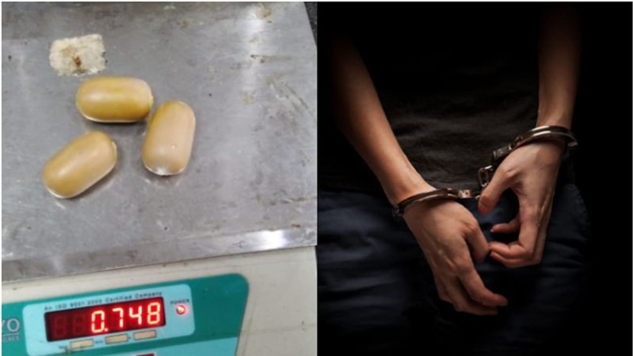 കരിപ്പൂരില്‍ മലാശയത്തിൽ ഒളിപ്പിച്ച് കടത്തിയ എഴ് സ്വർണ്ണ ഗുളികകൾ കണ്ടെടുത്തു; രണ്ട് പേര്‍ പിടിയില്‍