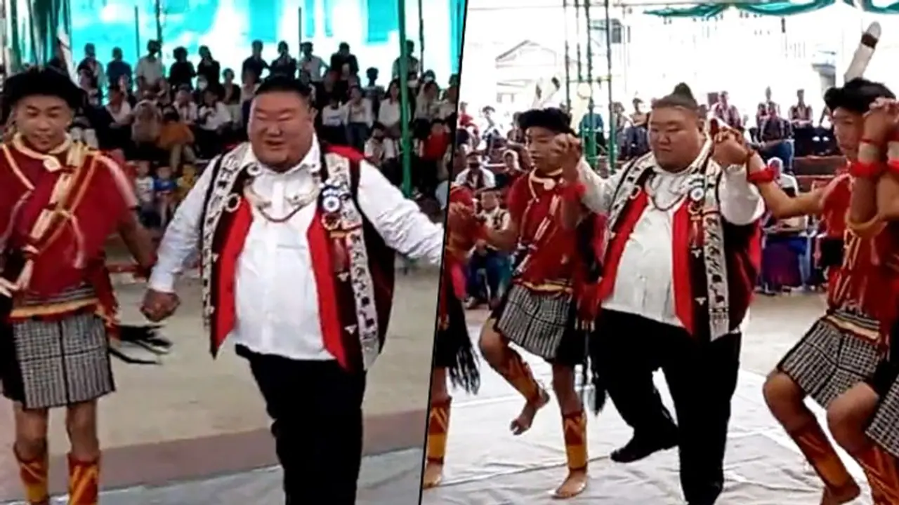 Nagaland Minister Temjen Imna Along wins netizens' hearts with a traditional folk dance: watch video