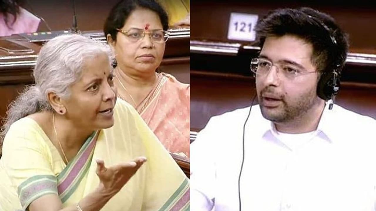 GST पर राघव चड्ढा ने संसद में सुनाया अधूरा ज्ञान, निर्मला सीतारमण ने पढ़ाया पाठ