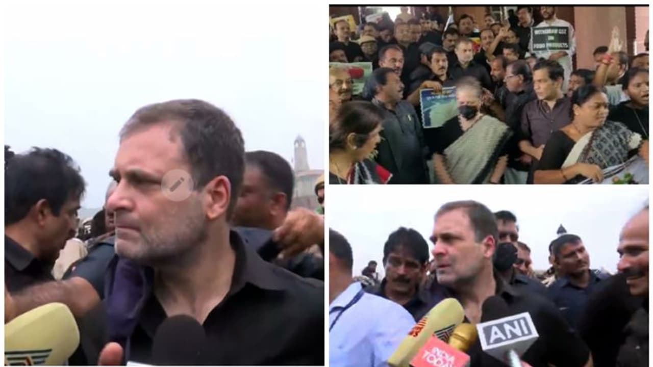 രാഷ്ട്രപതിഭവനിലേക്ക് കോൺഗ്രസ് മാർച്ച്: നയിച്ചത് സോണിയ, തടഞ്ഞ് പൊലീസ്, സംഘർഷം; രാഹുൽ അടക്കം അറസ്റ്റിൽ 