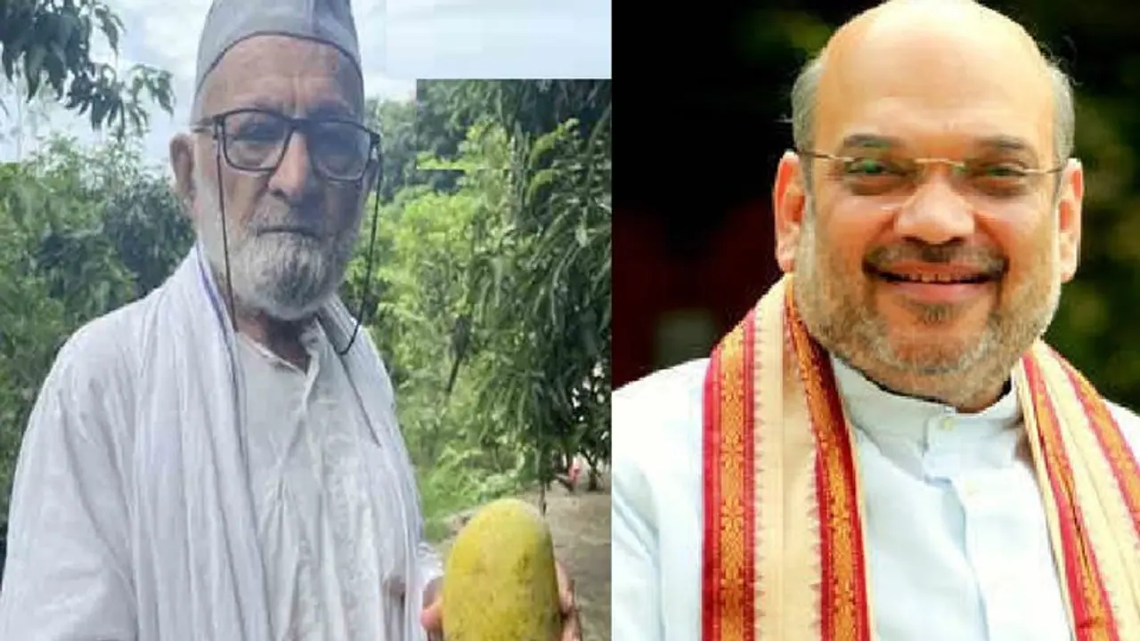 தோட்டக்கலை நிபுணர் உருவாக்கிய புதிய வகை மாம்பழம்… அமித் ஷா என பெயர் வைத்து அசத்தல்!! தோட்டக்கலை நிபுணர் உருவாக்கிய புதிய வகை மாம்பழம்… அமித் ஷா என பெயர் வைத்து அசத்தல்!!