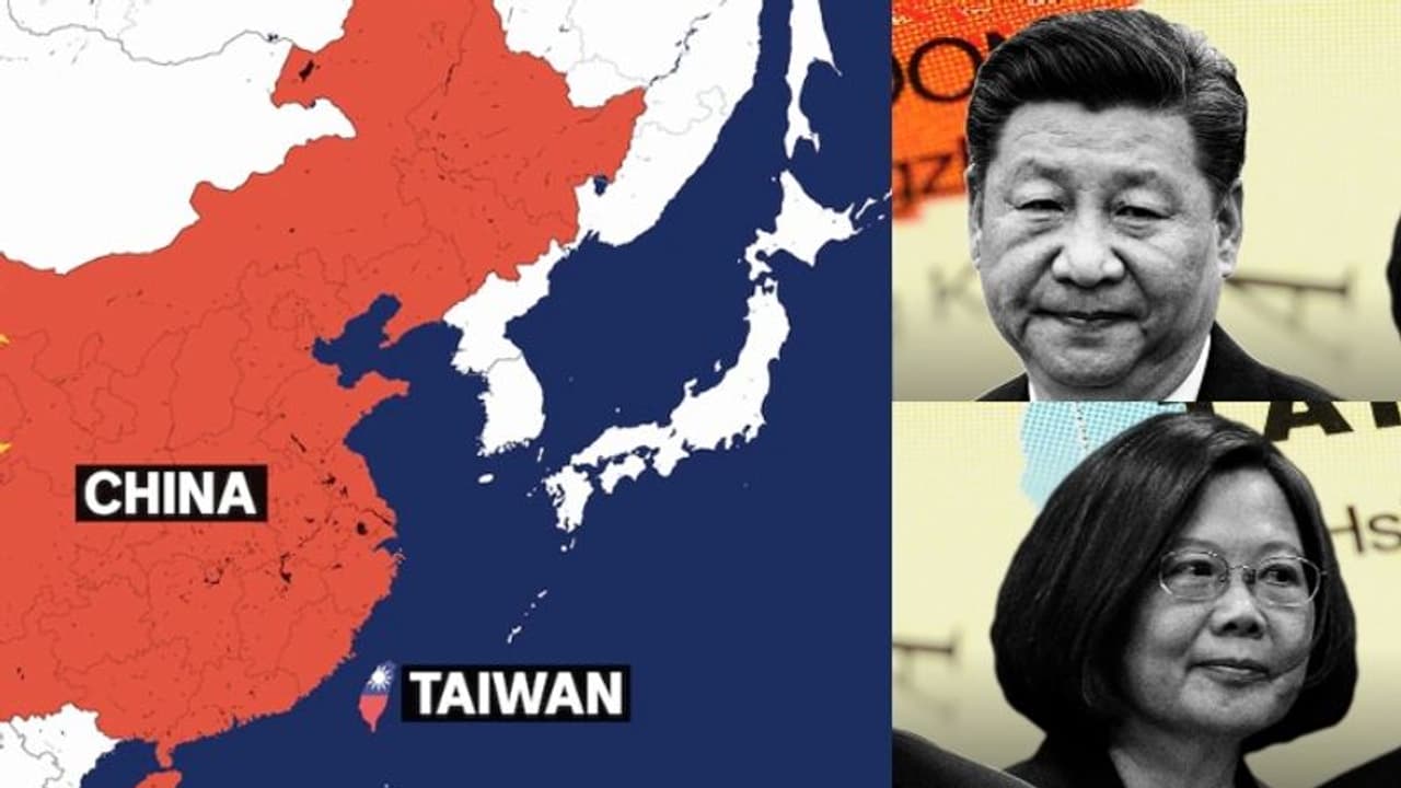 തിരിച്ചടിച്ച് തായ്വാൻ; അതി‍ര്‍ത്തിയിൽ മിസൈൽ സംവിധാനങ്ങൾ വിന്യസിച്ചു, മേഖലയിൽ യുദ്ധഭീതി 