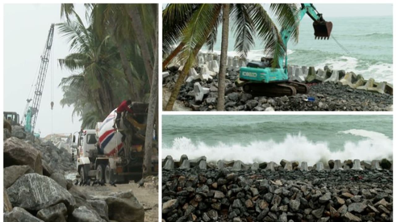 കൊച്ചി ചെല്ലാനത്തിന് ഈ കാലവർഷം ആശ്വാസകാലം; തീരസംരക്ഷണ നിർമ്മാണം അതിവേഗം പുരോഗമിക്കുന്നു