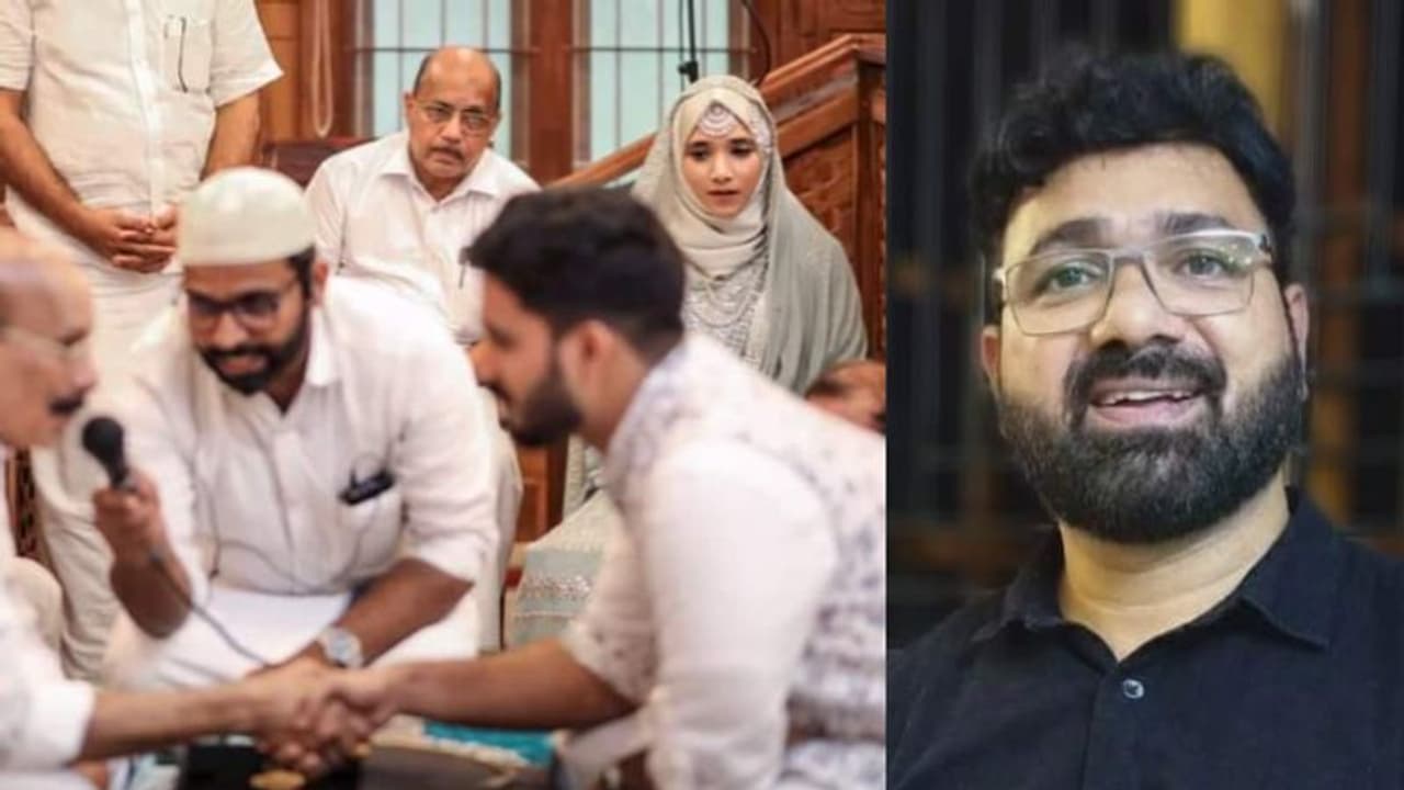 പള്ളിയിൽ നിക്കാഹിന് വധു, മഹല്ല് ഖാളിയുടെ ആശിര്വാദത്തോടെയെന്ന് സഹോദരന്; വിമര്ശകര്ക്ക് മറുപടി കുറിപ്പ് പള്ളിയിൽ നിക്കാഹിന് വധു, മഹല്ല് ഖാളിയുടെ ആശിര്വാദത്തോടെയെന്ന് സഹോദരന്; വിമര്ശകര്ക്ക് മറുപടി കുറിപ്പ്