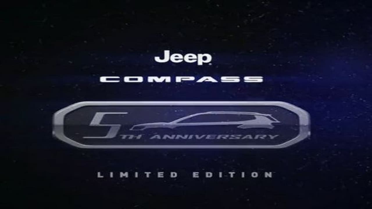 జీప్ కంపాస్ 5th యానివర్సరీ ఎడిషన్: ట్విటర్ ద్వారా టీజర్ వీడియో లాంచ్.. కొత్త లుక్, అదిరే స్టయిల్.. జీప్ కంపాస్ 5th యానివర్సరీ ఎడిషన్: ట్విటర్ ద్వారా టీజర్ వీడియో లాంచ్.. కొత్త లుక్, అదిరే స్టయిల్..