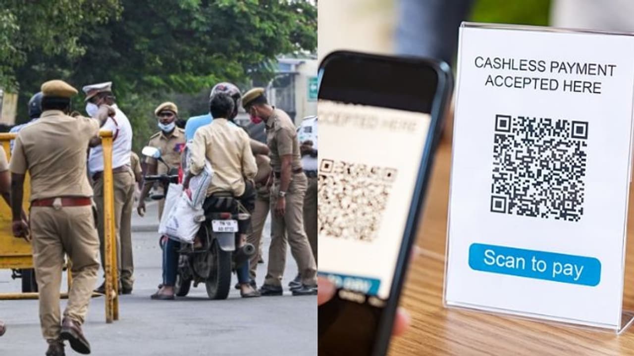 'പേഴ്സില്‍ പണമില്ലെന്ന് പറയരുത്, പിഴ അടയ്ക്കാന്‍ ക്യൂ ആര്‍ കോഡുണ്ട്'; സ്മാർട്ടായി ചെന്നൈ പൊലീസ്