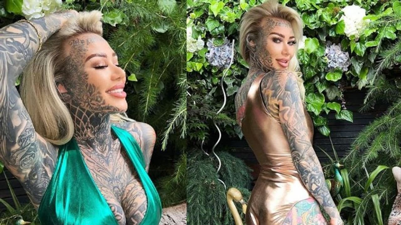 Tattoo Designs : 'സ്വകാര്യഭാഗങ്ങളില്‍ ഏറ്റവുമധികം ടാറ്റൂ ചെയ്ത യുവതി'