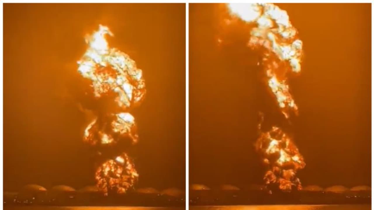 క్యూబాలో పిడుగుపాటుతో విధ్వంసం.. ఆకాశానికెగిసిన అగ్ని కీలలు.. 17 మంది మిస్సింగ్.. 121 మందికి గాయాలు క్యూబాలో పిడుగుపాటుతో విధ్వంసం.. ఆకాశానికెగిసిన అగ్ని కీలలు.. 17 మంది మిస్సింగ్.. 121 మందికి గాయాలు