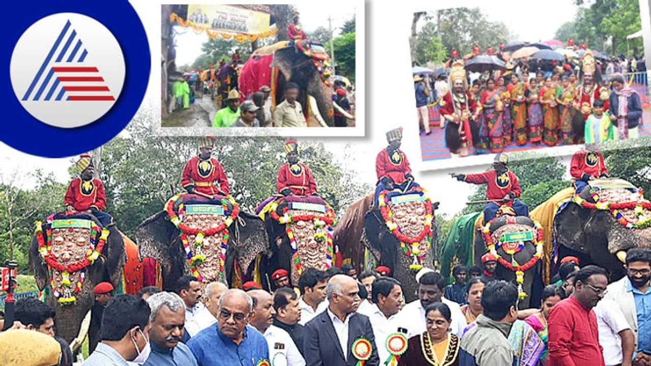 Mysuru Dasara: ದಸರಾ ಗಜಪಯಣಕ್ಕೆ ಚಾಲನೆ Mysuru Dasara: ದಸರಾ ಗಜಪಯಣಕ್ಕೆ ಚಾಲನೆ