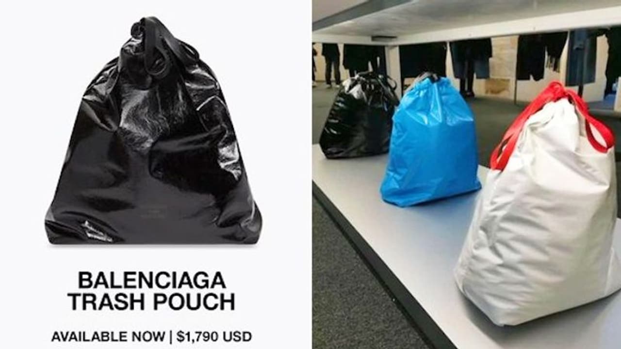 Viral Pictures: World's most expensive garbage bag by Balenciaga, cost worth Rs 1.4 Lakh 
