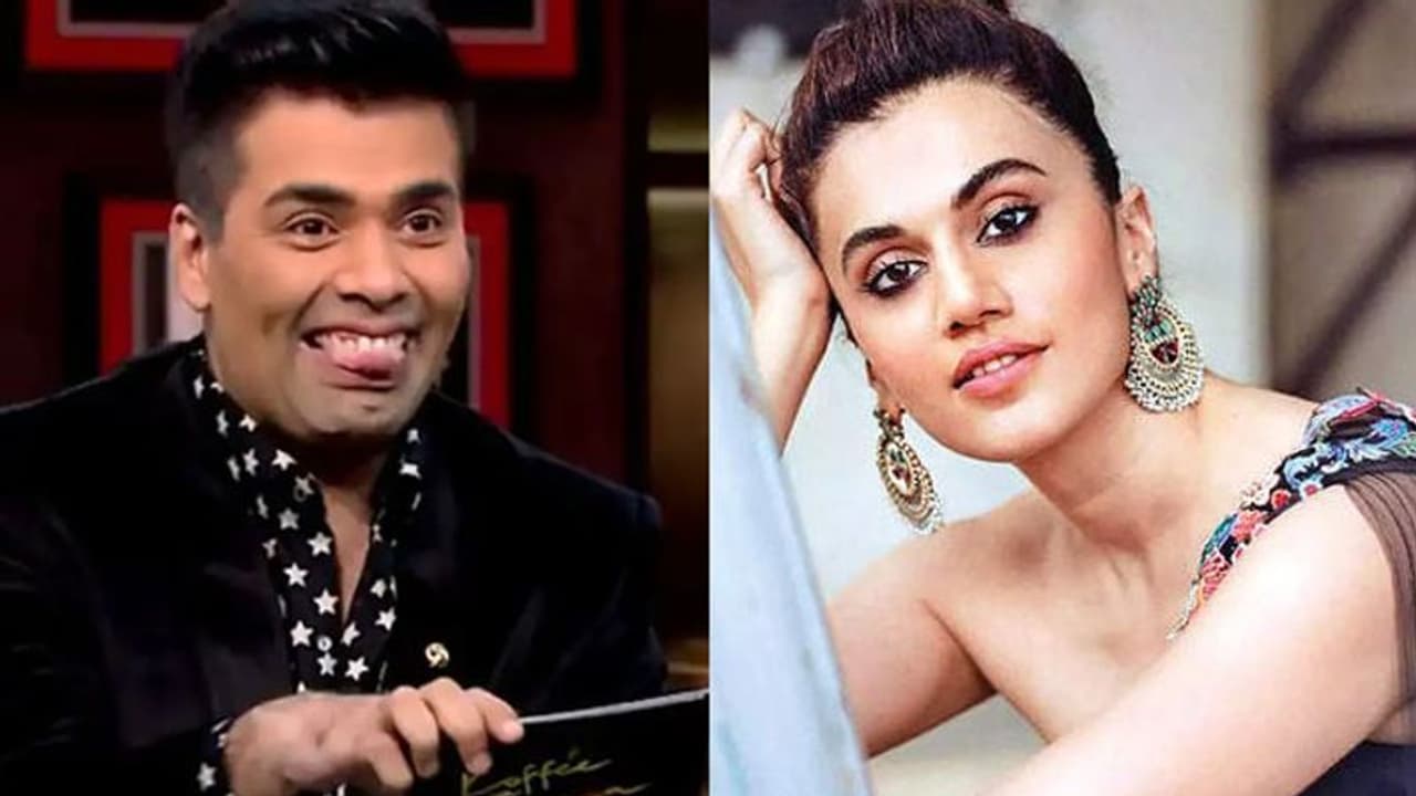OMG: तापसी पन्नू ने बताई 'KOFFEE WITH KARAN' में ना बुलाए जाने की असली वजह, बोलीं मेरी SEX LIFE...