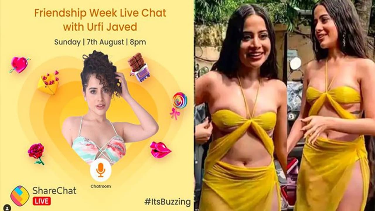 उर्फी जावेद से फ्रेंडशिप डे पर आप भी करें बात, लाइव चैट पर आज होंगी फैंस से रूबरू उर्फी जावेद से फ्रेंडशिप डे पर आप भी करें बात, लाइव चैट पर आज होंगी फैंस से रूबरू
