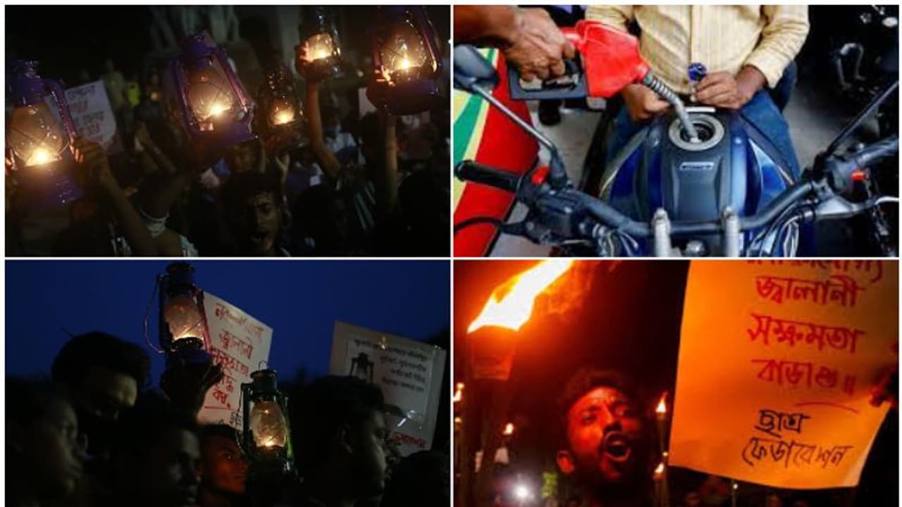 ശ്രീലങ്കയിലെ അനുഭവത്തിലേക്കോ ബംഗ്ലാദേശും? ഇന്ധനവില 52% വർധിപ്പിച്ചു; തെരുവുകൾ കീഴടക്കി പ്രതിഷേധവുമായി ജനം