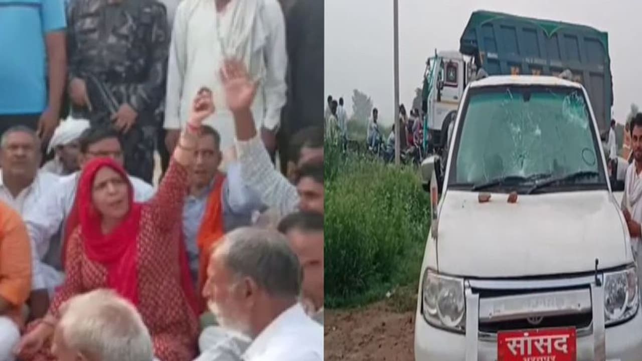 भरतपुर में बीजेपी MP पर खनन माफियाओं ने किया हमला, जान बचाने के खेतों में भागीं सासंद