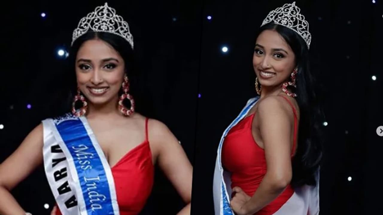 Who is Aarya Walvekar, 18 year old winner of Miss India USA 2022?