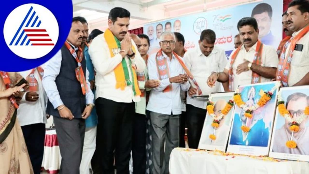 ಶಿಕಾ​ರಿ​ಪುರ ತಾಲೂ​ಕು ಅಭಿ​ವೃ​ದ್ಧಿ​ಯಲ್ಲಿ ಯಡಿ​ಯೂ​ರಪ್ಪ ಶ್ರಮ ಅಪಾ​ರ: ವಿಜಯೇಂದ್ರ