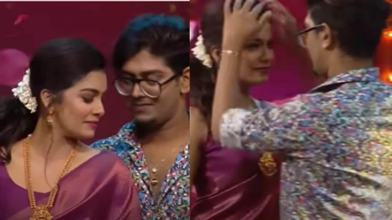 നൃത്തച്ചുവടുകളുമായി ദിൽഷയും റിയാസും; കിടിലൻ പെർഫോമൻസ് എന്ന് ആരാധകര് നൃത്തച്ചുവടുകളുമായി ദിൽഷയും റിയാസും; കിടിലൻ പെർഫോമൻസ് എന്ന് ആരാധകര്