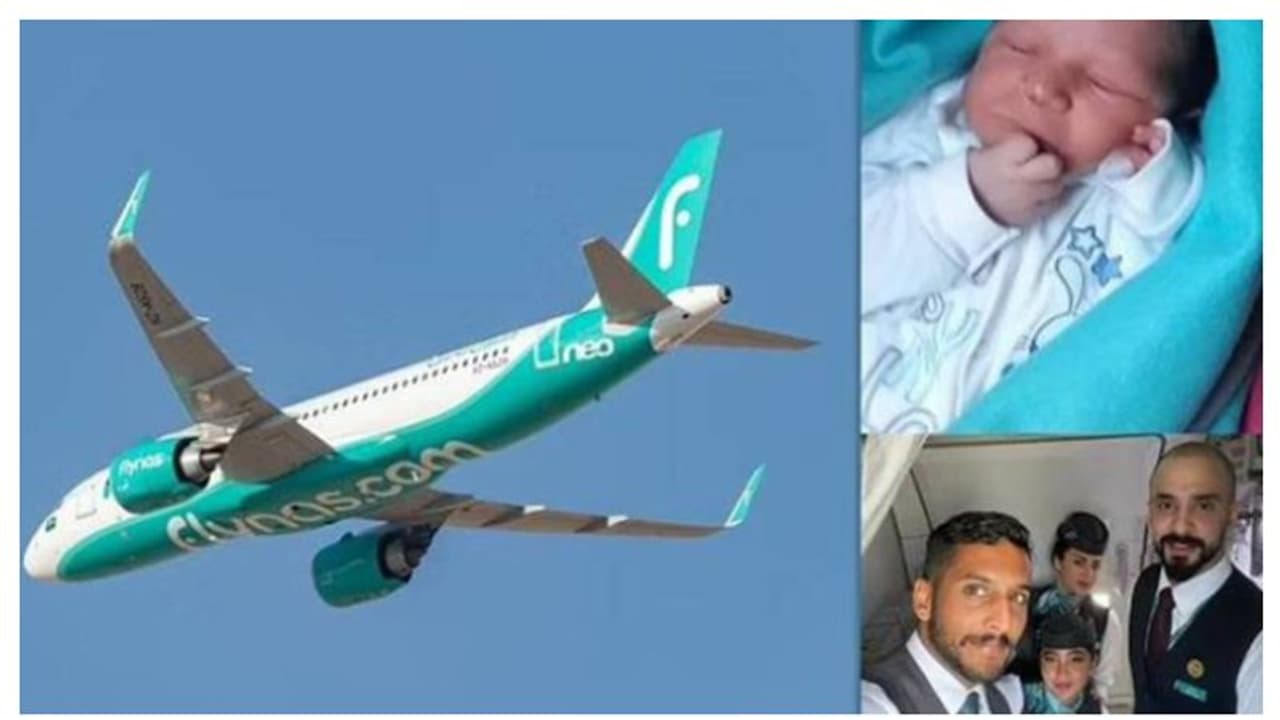 സൗദിയില് നിന്ന് പുറപ്പെട്ട വിമാനത്തില് യുവതി കുഞ്ഞിന് ജന്മം നല്കി സൗദിയില് നിന്ന് പുറപ്പെട്ട വിമാനത്തില് യുവതി കുഞ്ഞിന് ജന്മം നല്കി