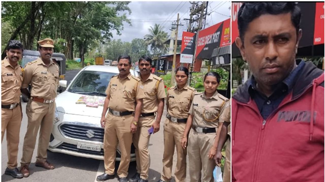 മുത്തങ്ങ ചെക്പോസ്റ്റില് കുഴല്പ്പണവേട്ട; കാറില് കടത്തിയ 10 ലക്ഷം രൂപയുമായി കര്ണാടക സ്വദേശി പിടിയില് മുത്തങ്ങ ചെക്പോസ്റ്റില് കുഴല്പ്പണവേട്ട; കാറില് കടത്തിയ 10 ലക്ഷം രൂപയുമായി കര്ണാടക സ്വദേശി പിടിയില്