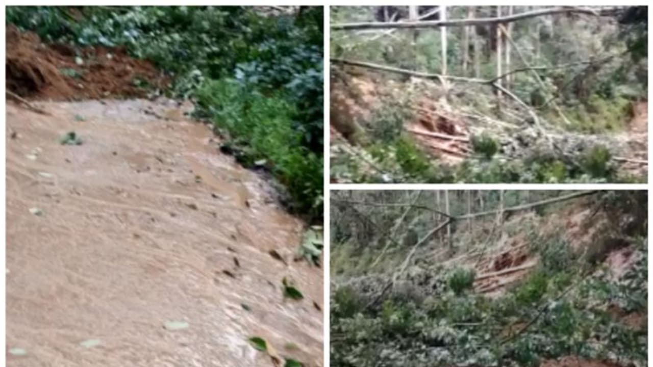 വട്ടവടയില്‍ ഉരുള്‍പൊട്ടല്‍, ആളപായമില്ല; പഴത്തോട്ടം മേഖല ഒറ്റപ്പെട്ടു