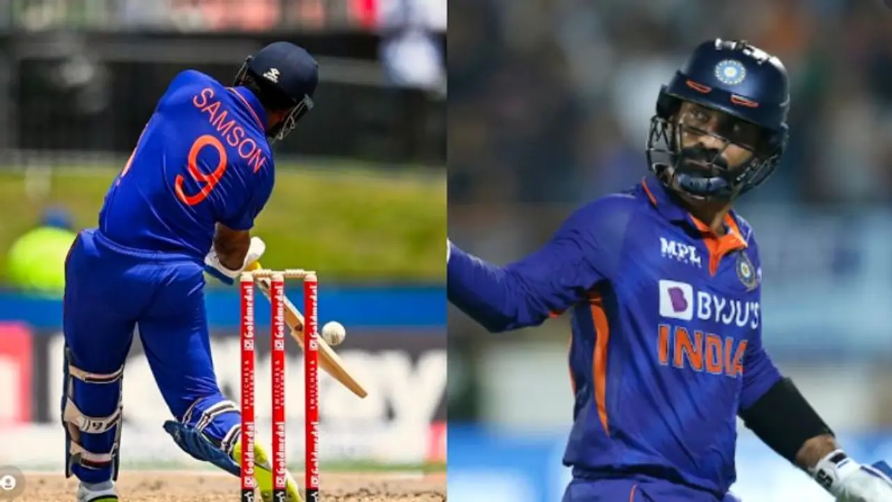 Asia Cup 2022 : 'ദ് ഫ്ലോപ്പ് ഫിനിഷര്', എന്നിട്ടും ഡികെ ടീമില്, സഞ്ജു പുറത്തും; കണക്കുകള് മൂടിവെക്കാനാവില്ല Asia Cup 2022 : 'ദ് ഫ്ലോപ്പ് ഫിനിഷര്', എന്നിട്ടും ഡികെ ടീമില്, സഞ്ജു പുറത്തും; കണക്കുകള് മൂടിവെക്കാനാവില്ല