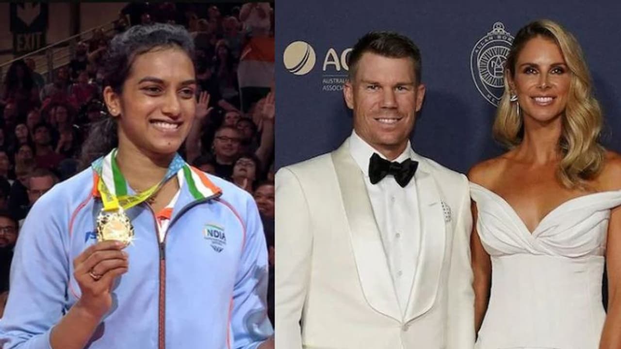 PV Sindhu: పీవీ సింధూను కీర్తిస్తూ పోస్ట్.. మధ్యలో ఎంట్రీ ఇచ్చిన వార్నర్ భార్య... PV Sindhu: పీవీ సింధూను కీర్తిస్తూ పోస్ట్.. మధ్యలో ఎంట్రీ ఇచ్చిన వార్నర్ భార్య...