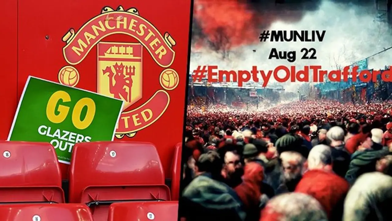 #EmptyOldTrafford trends as anti Glazer protesters call fans to boycott Man United vs Liverpool #EmptyOldTrafford trends as anti Glazer protesters call fans to boycott Man United vs Liverpool
