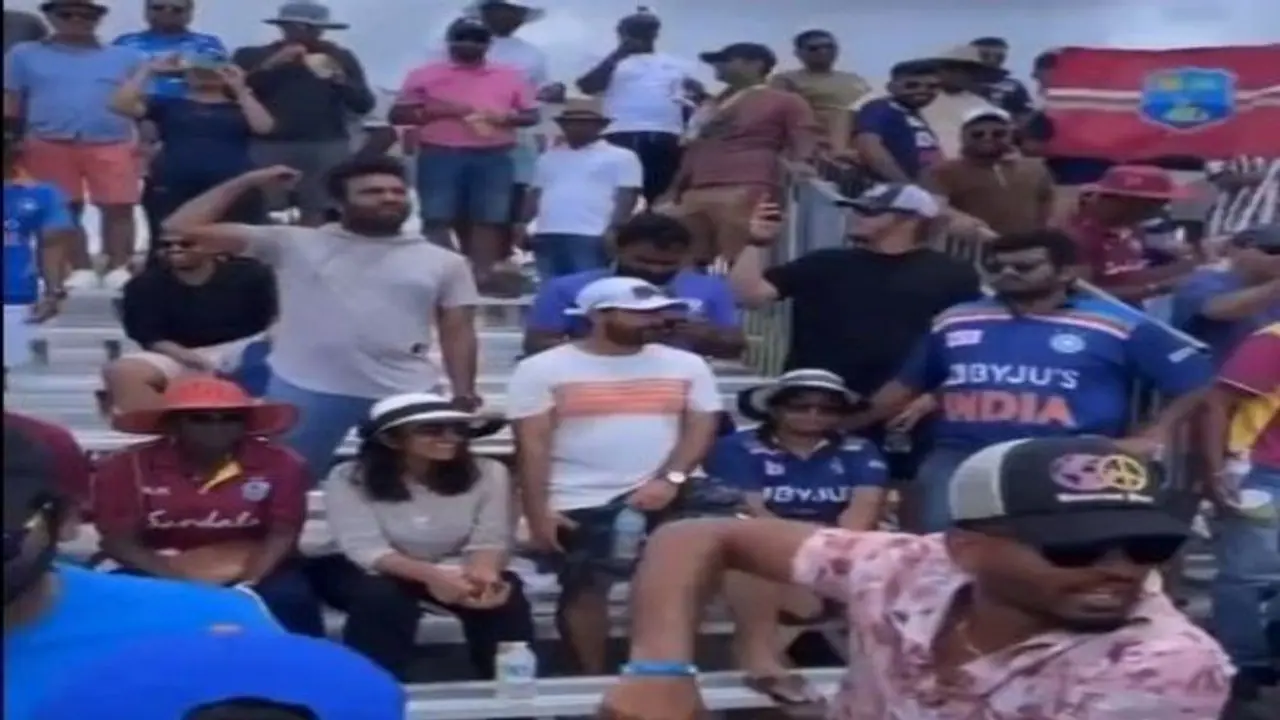 फ्लोरिडा के स्टेडियम में 7 अगस्त को दो बार दिल जीता गया.. Men in Blue इंडियन टीम की जीत, दूसरा Oo Antava Song 