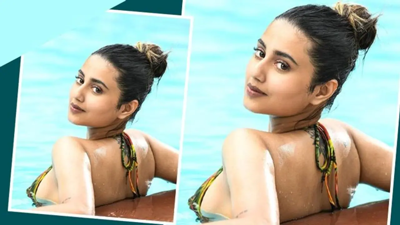 উন্মুক্ত শরীরে সুইমিংপুলে সিজলিং হট স্বস্তিকা, নীল জলে উষ্ণতার পারদ চড়ালেন বঙ্গললনা