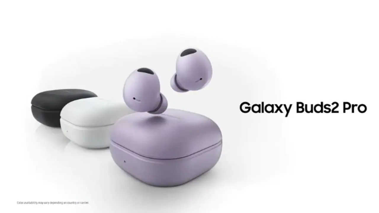 Samsung Galaxy Buds 2 Pro हुआ लॉन्च, मिलेगी 29 घंटे की बैटरी लाइफ, 360 डिग्री ऑडियो का उठा पाएंगे लुफ्त Samsung Galaxy Buds 2 Pro हुआ लॉन्च, मिलेगी 29 घंटे की बैटरी लाइफ, 360 डिग्री ऑडियो का उठा पाएंगे लुफ्त