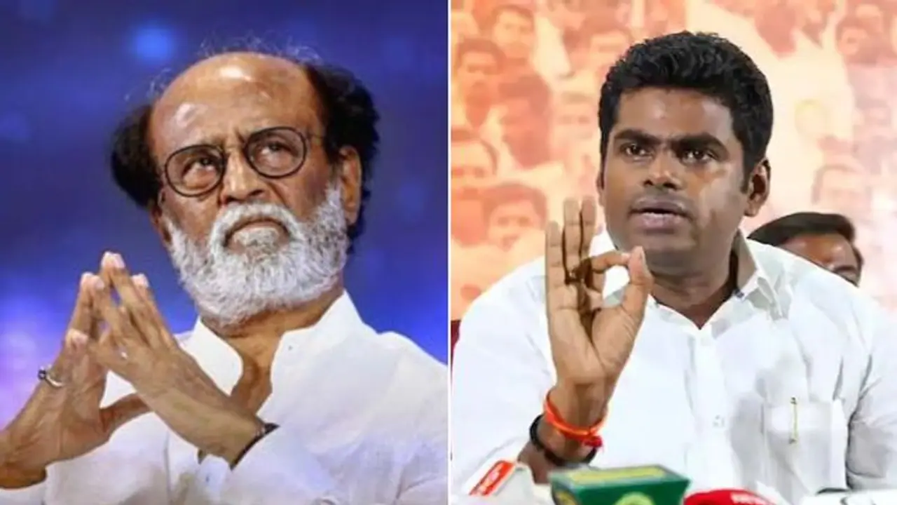 ஆளுநரை கேள்வி கேட்டா.. நீங்க ஏன் அண்ணாமலை கொதிக்கிறீங்க ? சர்ச்சையில் ரஜினி ஆளுநர் சந்திப்பு