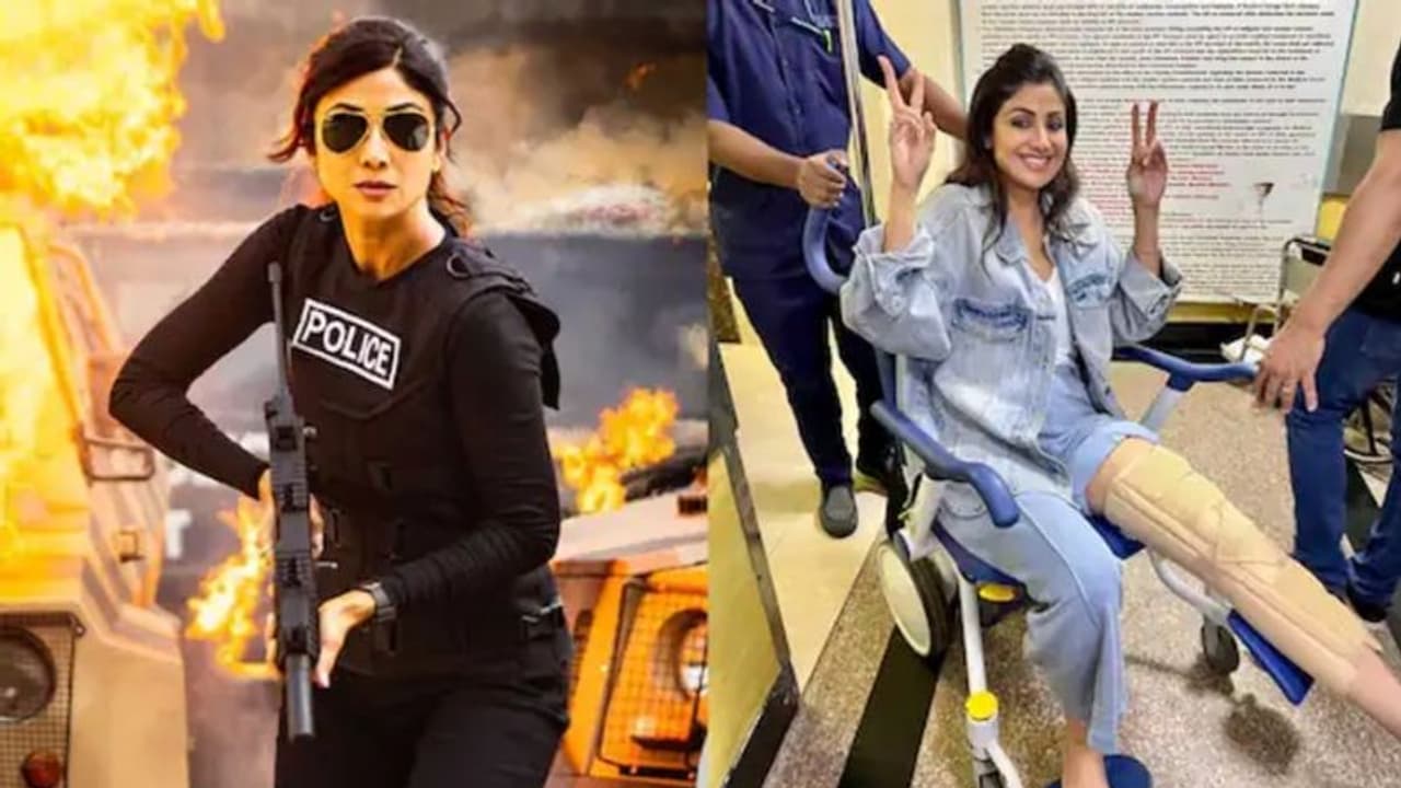 Shilpa Shetty : ഷൂട്ടിങ്ങിനിടെ അപകടം; ശിൽപ ഷെട്ടിക്ക് പരുക്ക് Shilpa Shetty : ഷൂട്ടിങ്ങിനിടെ അപകടം; ശിൽപ ഷെട്ടിക്ക് പരുക്ക്