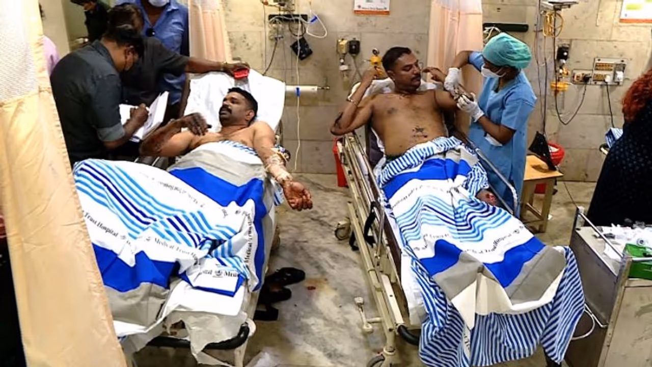  വഴി യാത്രക്കാർക്ക് നേരെ ടാർ ഒഴിച്ച സംഭവം: പ്രതി കൃഷ്ണപ്പൻ അറസ്റ്റിൽ 