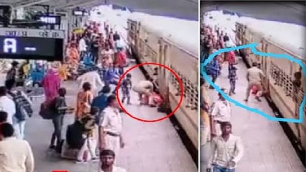 महोबा में जीआरपी के जवान ने महिला समेत दो बच्चों की बचाई जान, ट्रेन पर चढ़ने के दौरान हुआ ऐसा हादसा महोबा में जीआरपी के जवान ने महिला समेत दो बच्चों की बचाई जान, ट्रेन पर चढ़ने के दौरान हुआ ऐसा हादसा