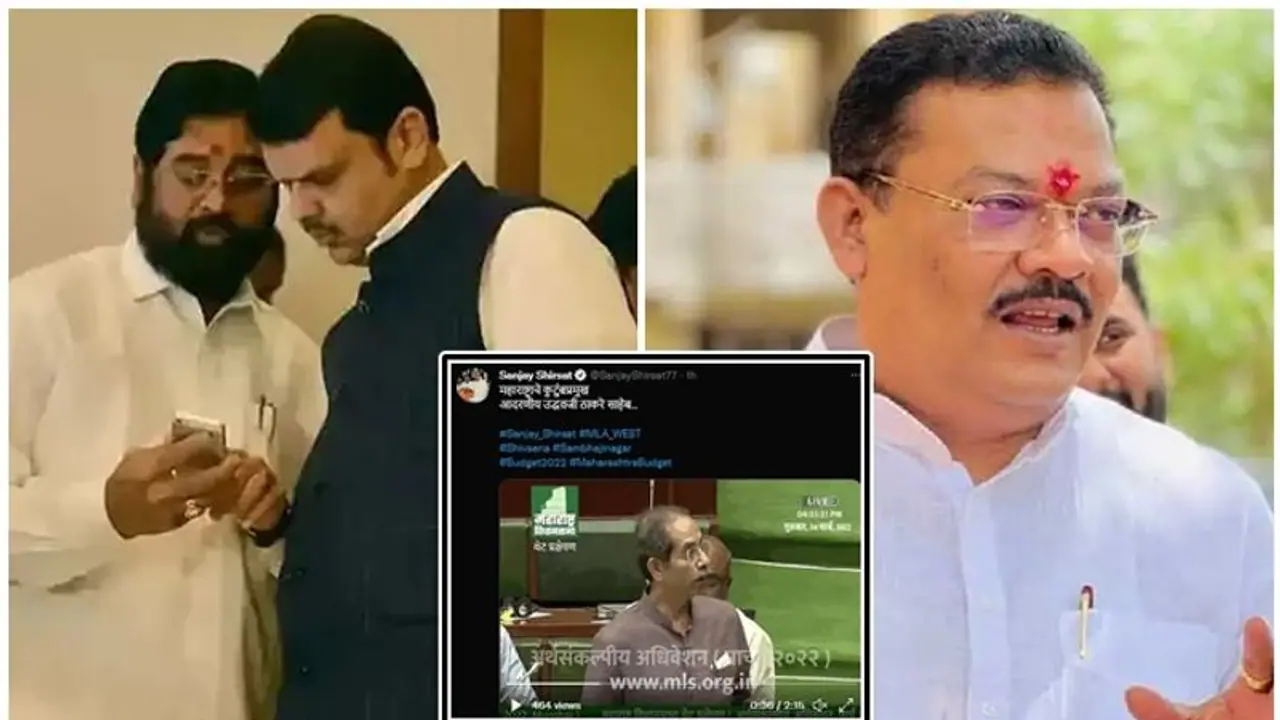 ಸಚಿವ ಸ್ಥಾನ ಸಿಗದ ಕಾರಣಕ್ಕೆ ಸಂಜಯ್ ಶಿರ್ಸತ್ ಸಿಟ್ಟು, ಶಿವಸೇನೆ ಏಕನಾಥ್‌ ಶಿಂಧೆ ಕ್ಯಾಂಪ್‌ನಲ್ಲಿ ಬಂಡಾಯ?