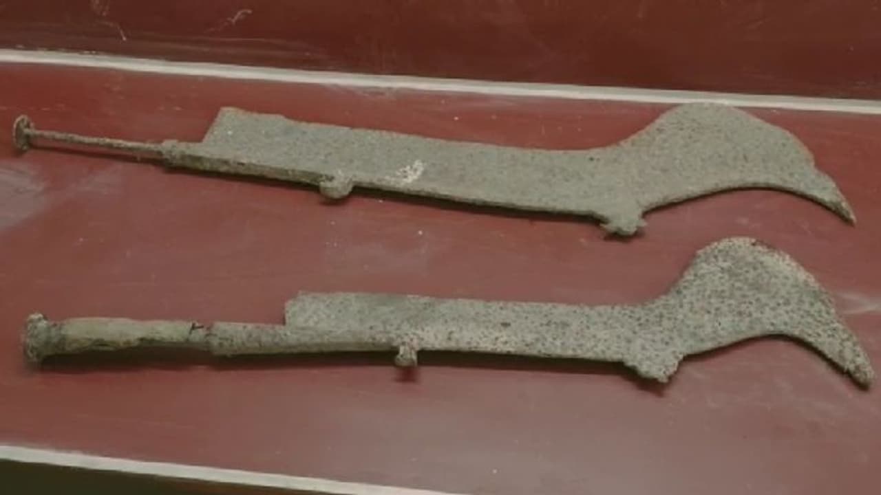 বিপ্লবীদের অস্ত্র ভাণ্ডার না যাত্রাপালার প্রপস! বালুরঘাটের প্রাচ্য ভারতী স্কুলে উদ্ধার সামগ্রীতে প্রশ্ন বিপ্লবীদের অস্ত্র ভাণ্ডার না যাত্রাপালার প্রপস! বালুরঘাটের প্রাচ্য ভারতী স্কুলে উদ্ধার সামগ্রীতে প্রশ্ন