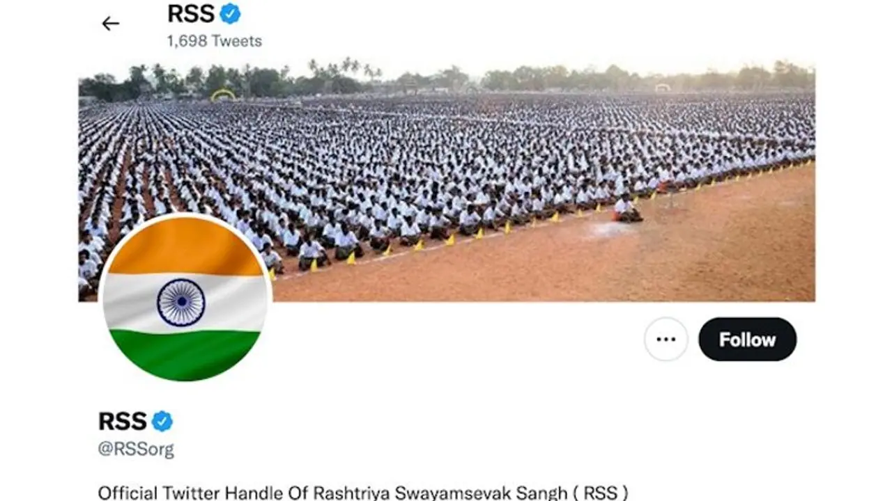 Har Ghar Tiranga: RSS joins I Day campaign; replaces saffron flag with tricolour on social media