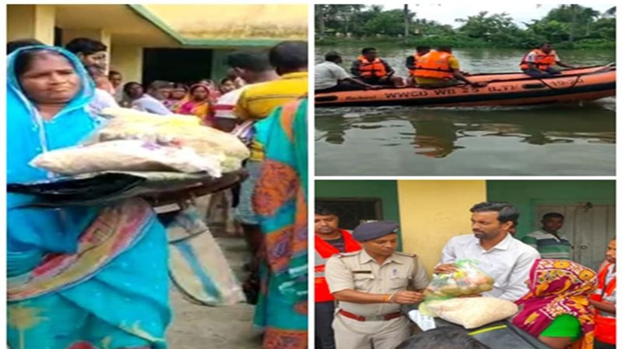 নিম্নচাপ ও ভরা কোটালের মিলিত দাপটে প্লাবিত গঙ্গাসাগর, বানভাসি মানুষদের জন্য খোলা হল ত্রাণ শিবির নিম্নচাপ ও ভরা কোটালের মিলিত দাপটে প্লাবিত গঙ্গাসাগর, বানভাসি মানুষদের জন্য খোলা হল ত্রাণ শিবির