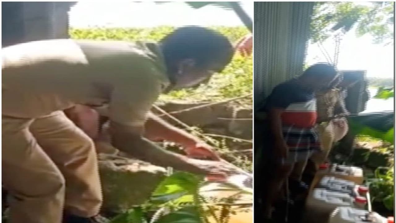 ആക്ഷന്‍ ഹീറോ എക്സൈസ്! ചെളിയും വെള്ളക്കെട്ടും നിറഞ്ഞ പുഞ്ച താണ്ടി മിന്നല്‍ റെയ്ഡ്; വാറ്റുകേന്ദ്രം കണ്ടെത്തി