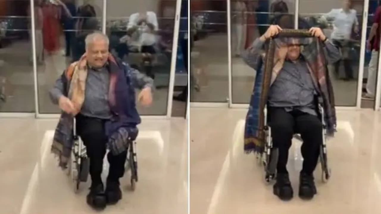 ವ್ಹೀಲ್‌ಚೇರ್‌ನಲ್ಲೇ ಕಜ್ರಾ ರೇ ಹಾಡಿಗೆ ನರ್ತಿಸಿದ್ದ ರಾಕೇಶ್ ಜುಂಜುನ್‌ವಾಲಾ: ಹಳೆ ವಿಡಿಯೋ ವೈರಲ್‌