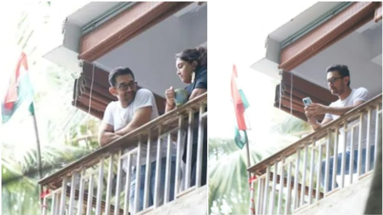 Har Ghar Tiranga; ಆಮೀರ್ ಖಾನ್ ಮನೆ ಮೇಲೆ ಹಾರಿದ ತಿರಂಗಾ, ಫೋಟೋ ವೈರಲ್ Har Ghar Tiranga; ಆಮೀರ್ ಖಾನ್ ಮನೆ ಮೇಲೆ ಹಾರಿದ ತಿರಂಗಾ, ಫೋಟೋ ವೈರಲ್