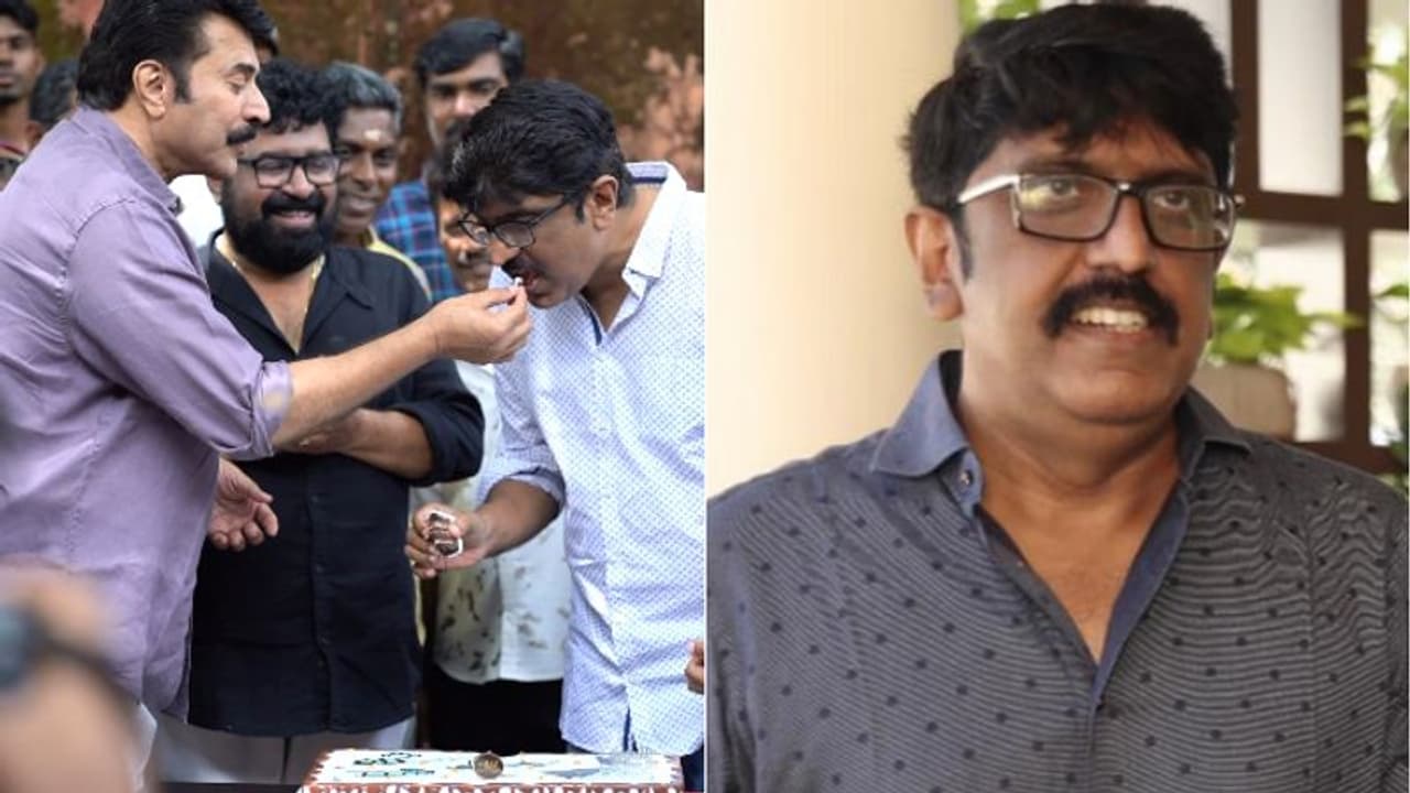 പിറന്നാൾ മധുരത്തിന്റെ നിറവിൽ ബി ഉണ്ണികൃഷ്ണൻ, ആഘോഷത്തില് പങ്കെടുത്ത് മമ്മൂട്ടിയും പിറന്നാൾ മധുരത്തിന്റെ നിറവിൽ ബി ഉണ്ണികൃഷ്ണൻ, ആഘോഷത്തില് പങ്കെടുത്ത് മമ്മൂട്ടിയും