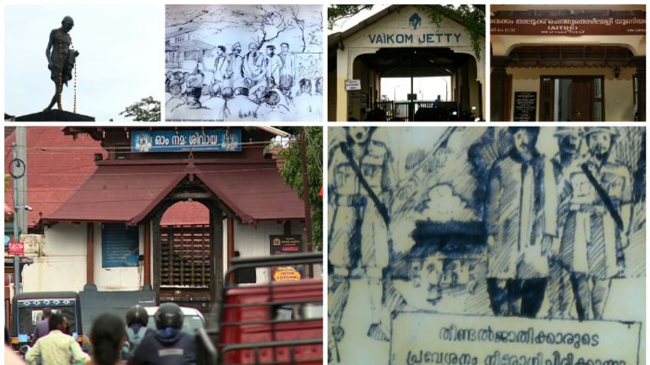 സത്യഗ്രഹ സ്മരണയിൽ വൈക്കം,അയിത്തത്തിനെതിരെ ചരിത്ര സമരം, ഗാന്ധിജി നേരിട്ടെത്തിയ മണ്ണ്