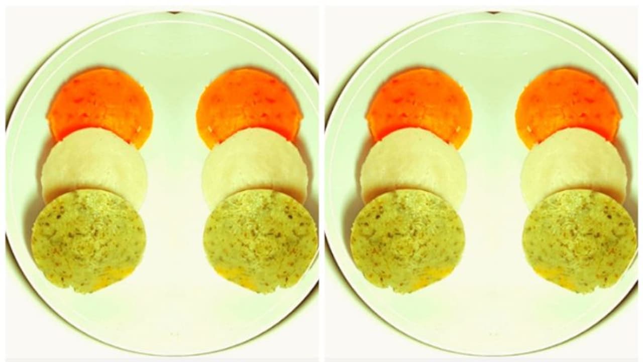 Independence Day 2022 : ത്രിവർണ്ണ ഇഡ്ഡലി എളുപ്പം തയ്യാറാക്കാം